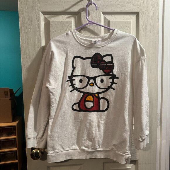 Hello Kitty Other - Hello Kitty kids 14/16 oversized sweatshirt